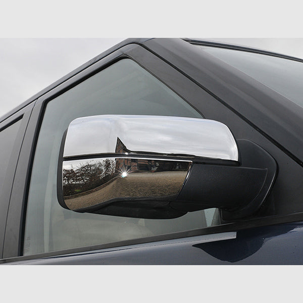 LR003905 - 2 - Chrome Wing Mirror Bottom Covers for Freelander 2 – LR003905-2