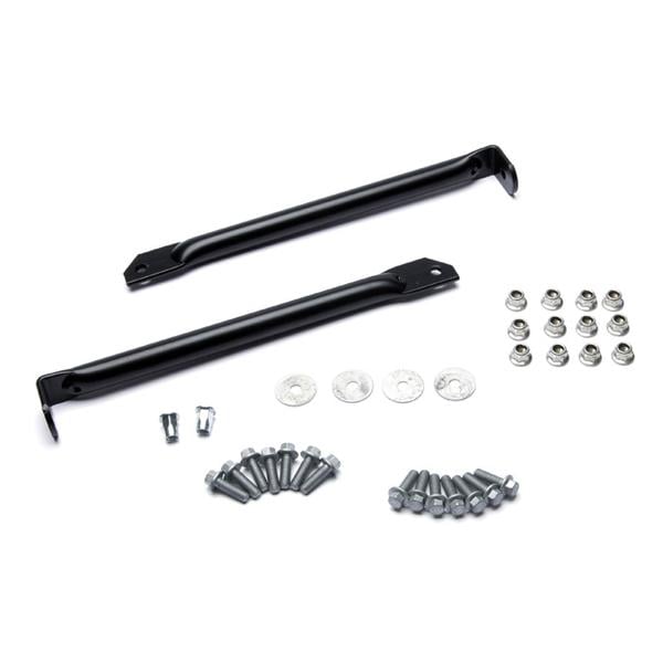 Side Steps Black Fire & Ice suitable for Defender 90 vehicles (1986 – 2006) DEF 90 / DEF 110 2DR PICK UP - 03 On TD5 – LR008379B