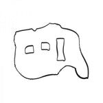 Gasket Rocker Cover for Evoque (2012 Onwards) 2.0L 16V TIVCT T/C 240PS Petrol (From EG000001) – LR025664