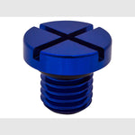 LR055301BLUE - 3 - Range Rover Sport L494 Coolant Overflow Container Bleed Screw Blue Aluminium – LR055301BLUE-3