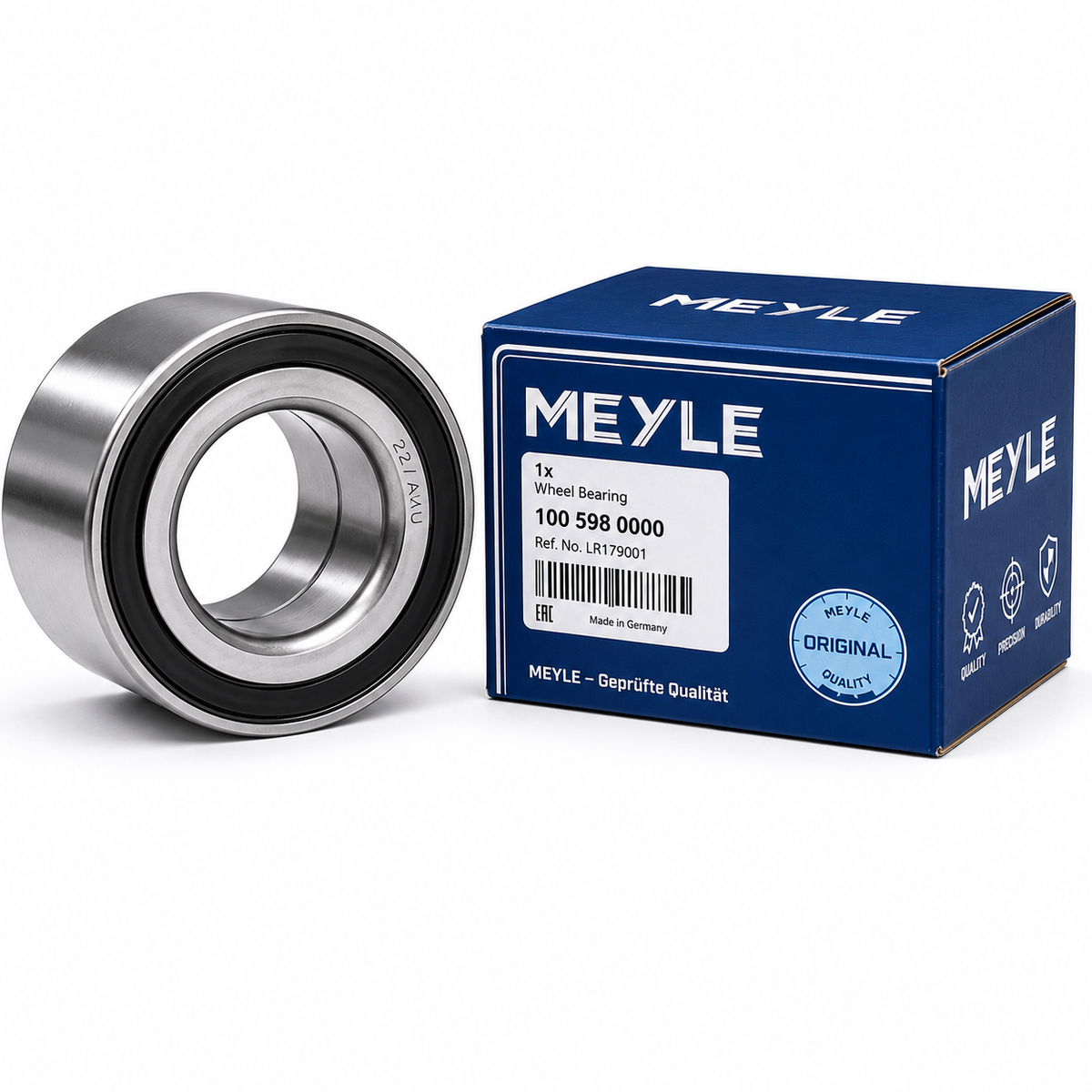 MEYLE Front Wheel Bearing Kit for Range Rover Evoque Mk 1 Front, Range Rover, Discovery Sport Front and Rear, Range Rover Velar Rear