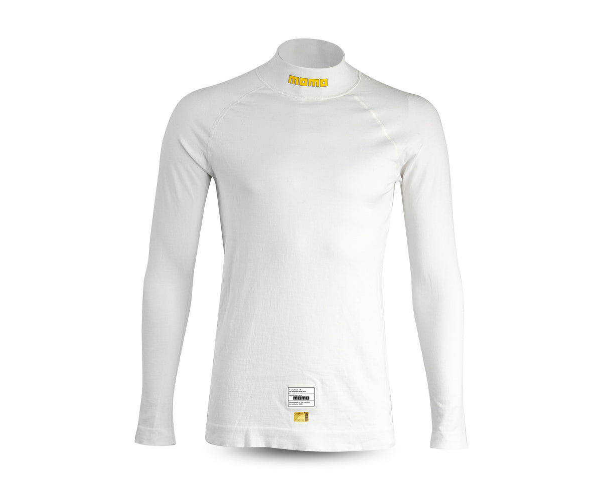 MOMO PRO Nomex High Collar Shirt - White