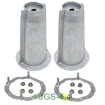NRC6372GALVKIT - 1 - Galvanised Front Shock Absorber Turrets & Securing Rings for Discovery 1 – NRC6372GALVKIT-1