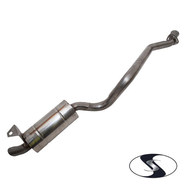 Stainless Steel Exhaust Rear Silencer and Tailpipe for Defender