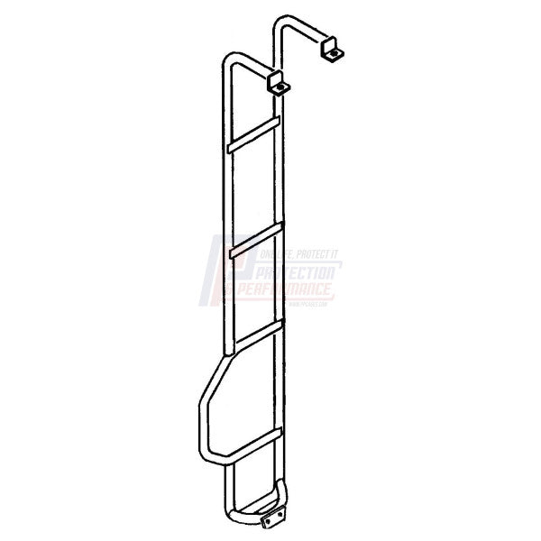Rear Access Ladder for Defender (1986–2006+) – PPLR052