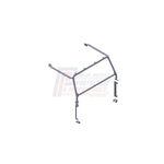 45mm Screen Hoop & Side Rails for Defender (1986–2006+) – PPLR138