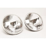 Crystal Headlamp Pair (RHD) for Defender & Range Rover Classic (1983–2006) – RTC4615CW