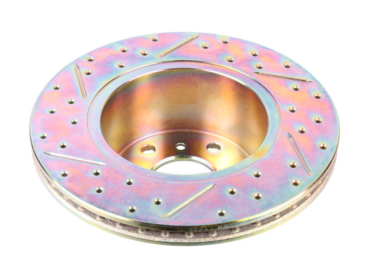 Front Vented Cross Drilled & Grooved Brake Disc for Discovery 2 (1998–2004) – SDB000380CDG