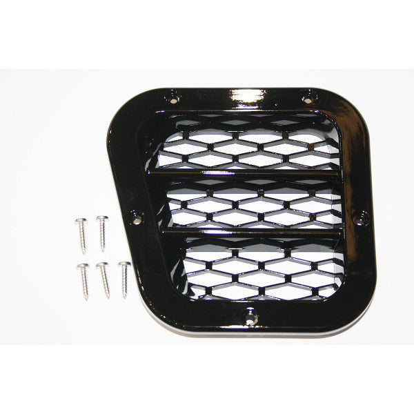 Left Wing Vent Grille for Defender (1983–2016) Gloss Black – TF271LHGF