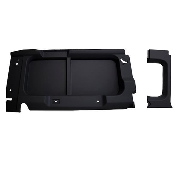 Rear Interior Side Panels (No Window Cut-Out) for Defender 90 (1986–2006) Black – TF2733