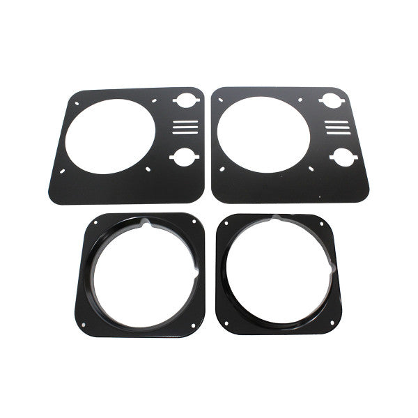 Slotted Headlamp Bezel Pair for Defender (1986–2007) – TF274