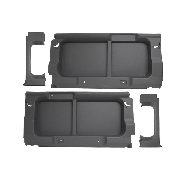 Rear Trims Without Windows for Defender (1986–2006+) Dark Grey – TF2754