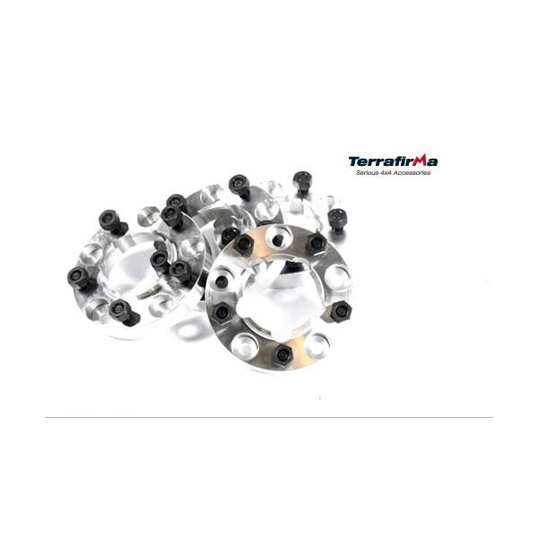 30mm Alloy Wheel Spacer Set for Defender, Discovery 1 (1989–1998) & Range Rover Classic – TF301