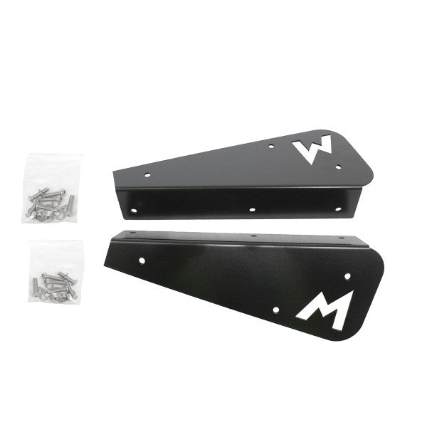 Rear Mudflap Brackets for Defender 90 (1986–2006+) Black – TF3011B