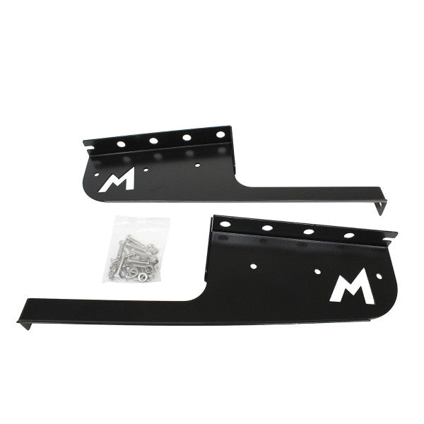 Rear Mudflap Brackets for Defender 110 (1986–2016) Black – TF3012B