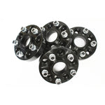 30mm Wheel Spacer Set for Discovery 2 (1998–2004) & Range Rover (1995–2002) Black Alloy – TF302B