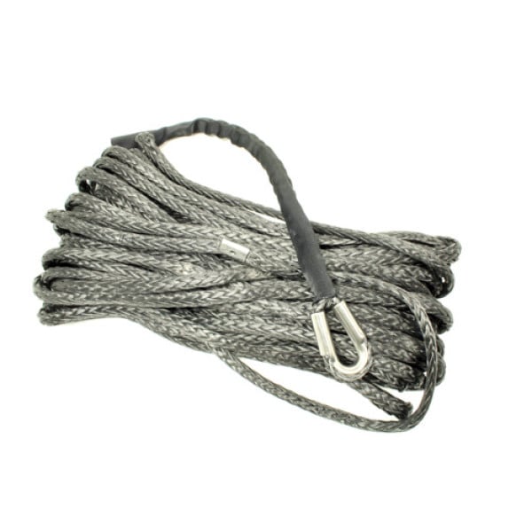 11mm x 24m Grey Synthetic Winch Rope – TF3302
