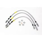 Extended Stainless Steel Brake Hose Kit for Defender (1986–1999) 3 Line 2 Inch – TF640GD
