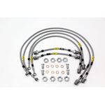 Extended Brake Hose Kit for Range Rover P38 (1998–2002) 2 Inch 6 Line Stainless – TF654GD