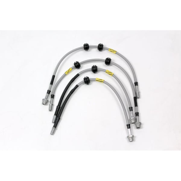 Extended Brake Hose Kit for Freelander 2 L359 (2006–2014) 4 Line 2 Inch Stainless Steel – TF658GD