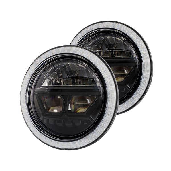 ADV Gen 02 LED Headlights with DRL suitable for JEEP JK (07-18)