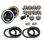 Halo LED Light Package - Clear Full suitable for Land Rover Defender