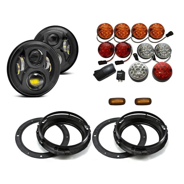EVO LED Light Package - Colour Full suitable for Land Rover Defender