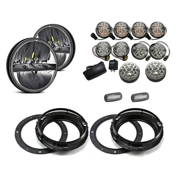 Lite LED Light Package - Clear Full suitable for Land Rover Defender
