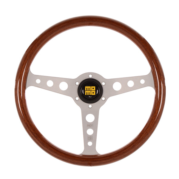 Momo Montecarlo Heritage Wood Steering Wheel for Land Rover Defender
