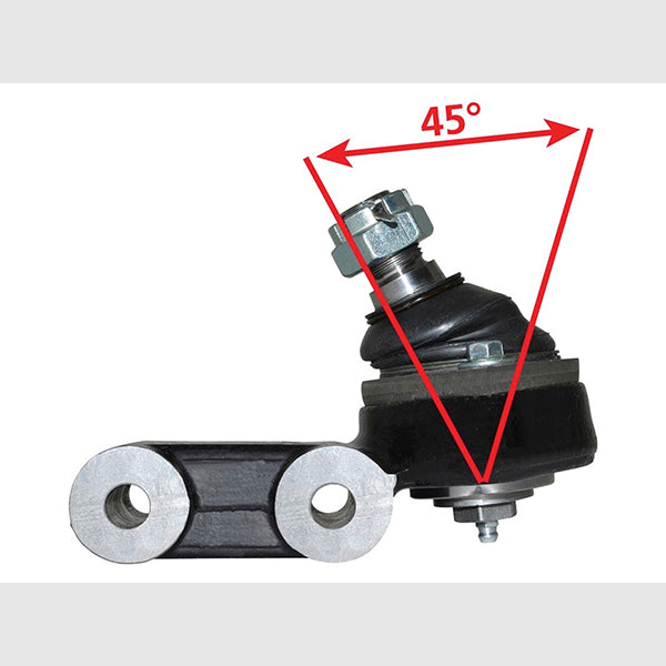 DA1129ULTRA - 2 - High Articulation Rear Upper A-Frame Ball Joint With Bracket for Range Rover Classic – DA1129ULTRA-2