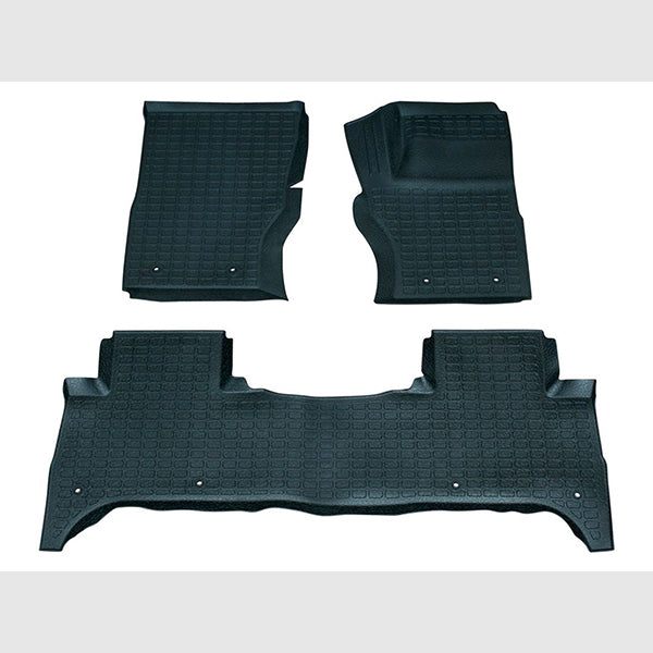 Rubber Floor Mat Set Black RHD for Range Rover Sport L494 – DA4823