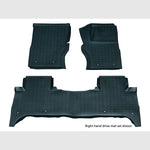 Rubber Floor Mat Set Black LHD for Range Rover Sport L494 – DA4824