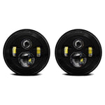 LED Headlights (6500K) suitable for Land Rover Defender