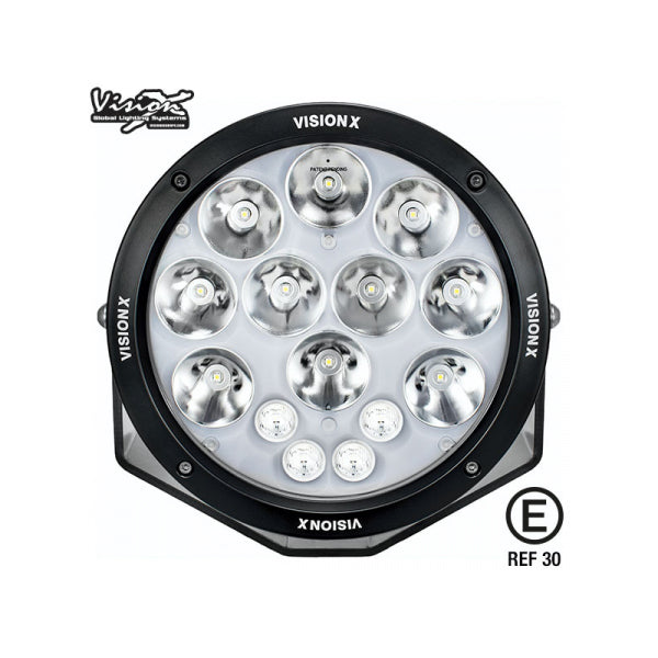 VISION X LIGHT CANNON ADVENTURE 8.7" 280W HALO LED DRIVING LIGHT KIT 2 PCS ECE COMPLIANT