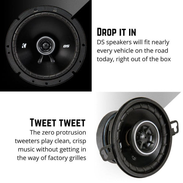 DS 3.5" (89 mm) Coaxial Speaker System