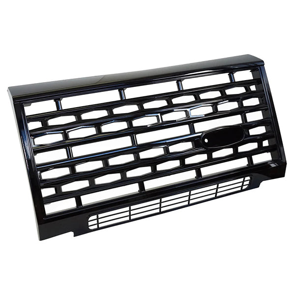 Adventure Style Grille in Gloss Black suitable for Land Rover Defender