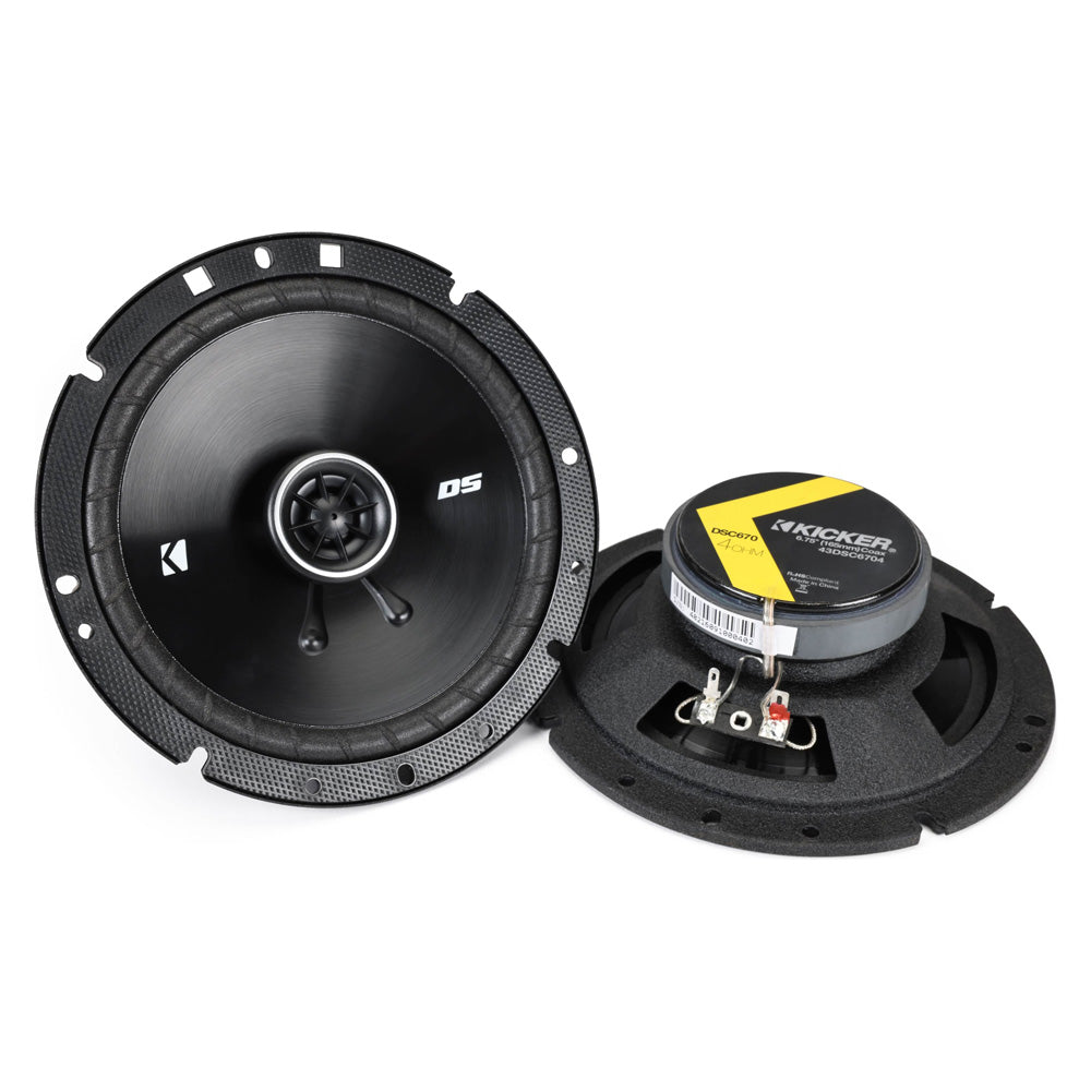 Morel Direct Fit Mercedes Premium 4" (100mm) 2-Way Point Source Coaxial Speaker Set