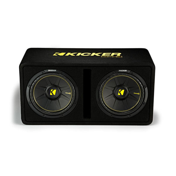 CompC Dual 12" Vented Loaded Enclosure - 2 Ohm