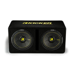 CompC Dual 12" Vented Loaded Enclosure - 2 Ohm