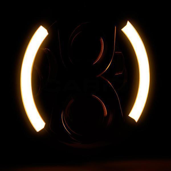 LED EVO Headlights with DRL suitable for Land Rover Defender