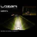 Lazer ST-4 Hybrid Beam LED Spotlight