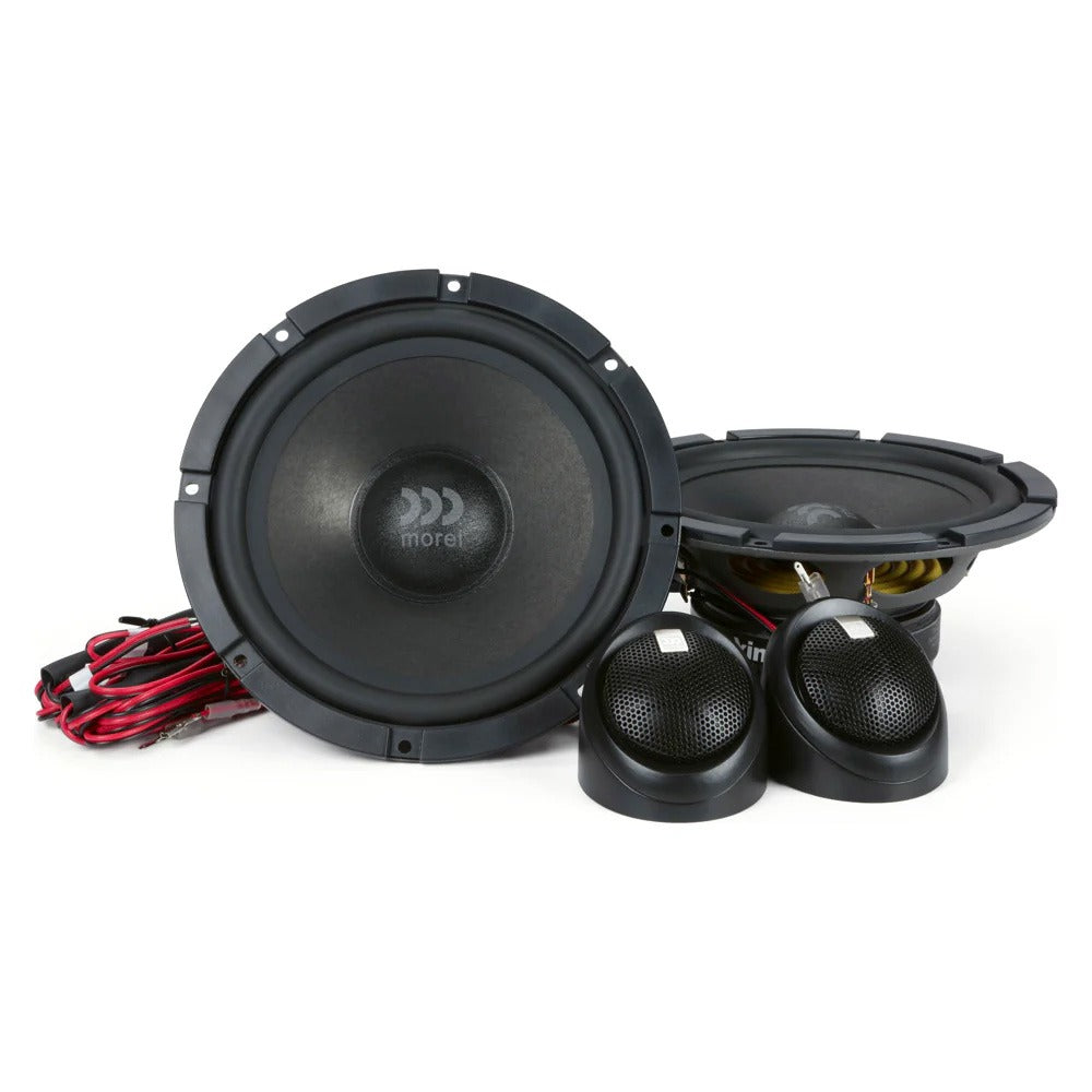 Morel Direct Fit Mercedes Premium 4" (100mm) 2-Way Point Source Coaxial Speaker Set