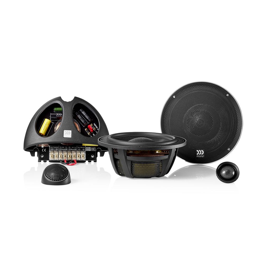 Morel Elate Carbon 6.5" (165mm) 2-Way Component Speaker Set