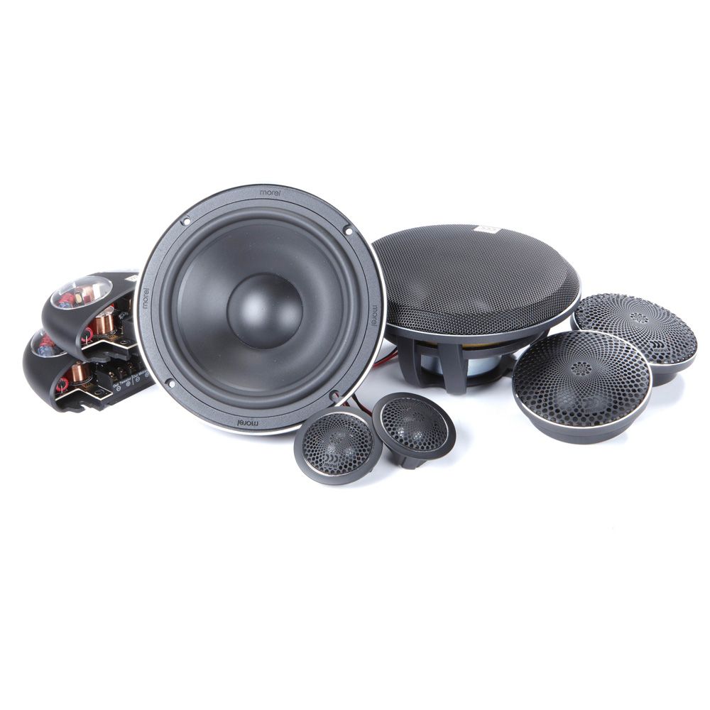 Morel Hybrid 6.5" (165mm) 3-Way Component Speaker Set