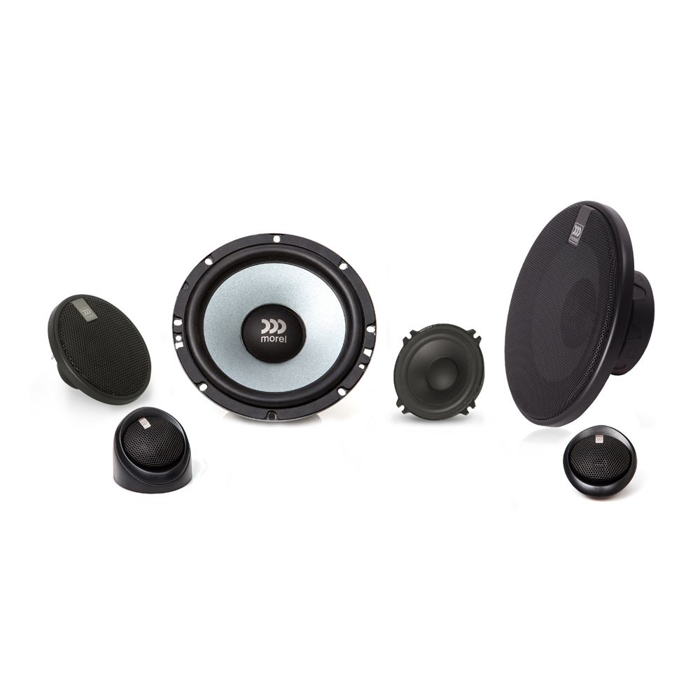 Morel Maximo Ultra 6.5" (165mm) 3-Way Component Speaker Set - Active