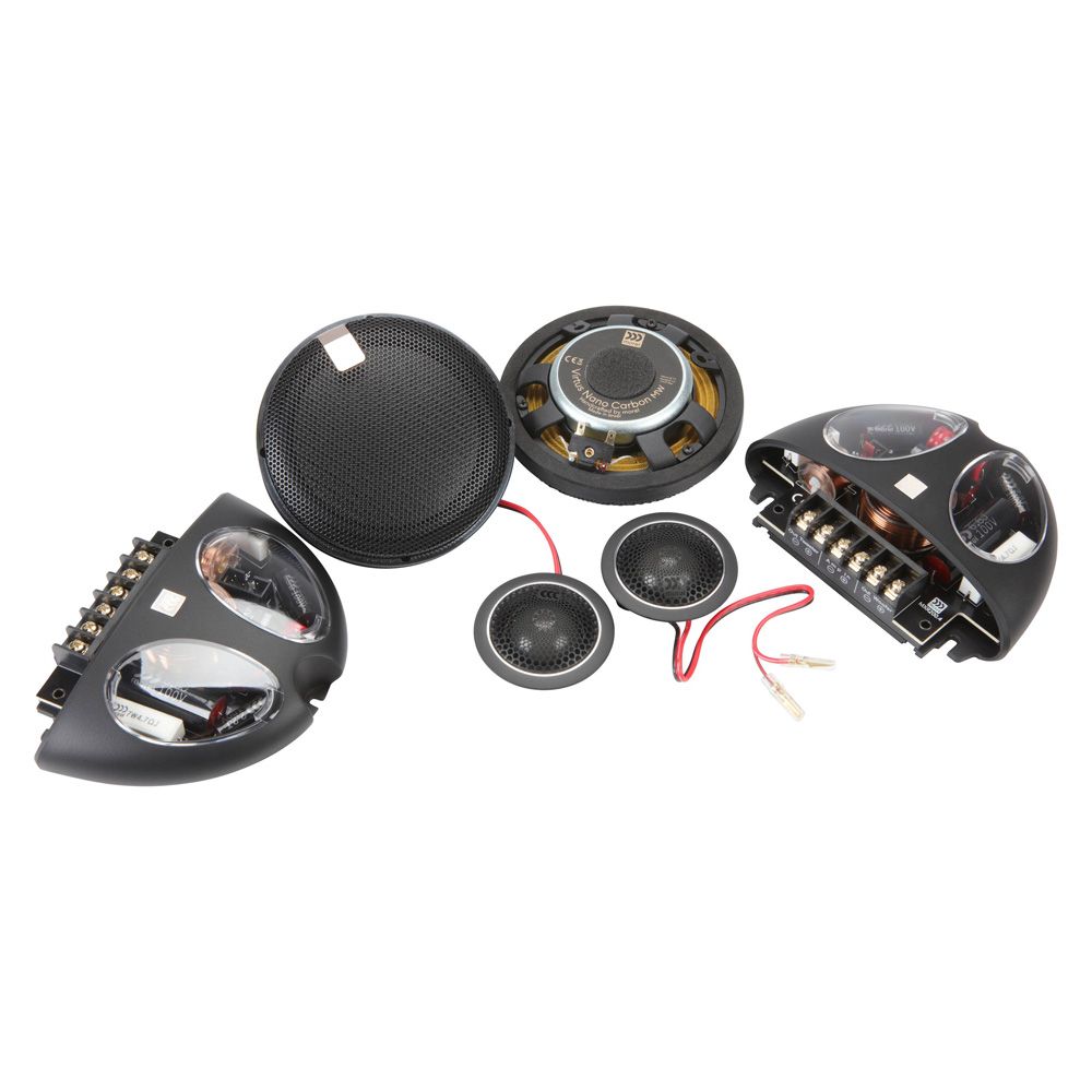 Morel Virtus Nano 4" (100mm) 2-Way Component Speaker Set