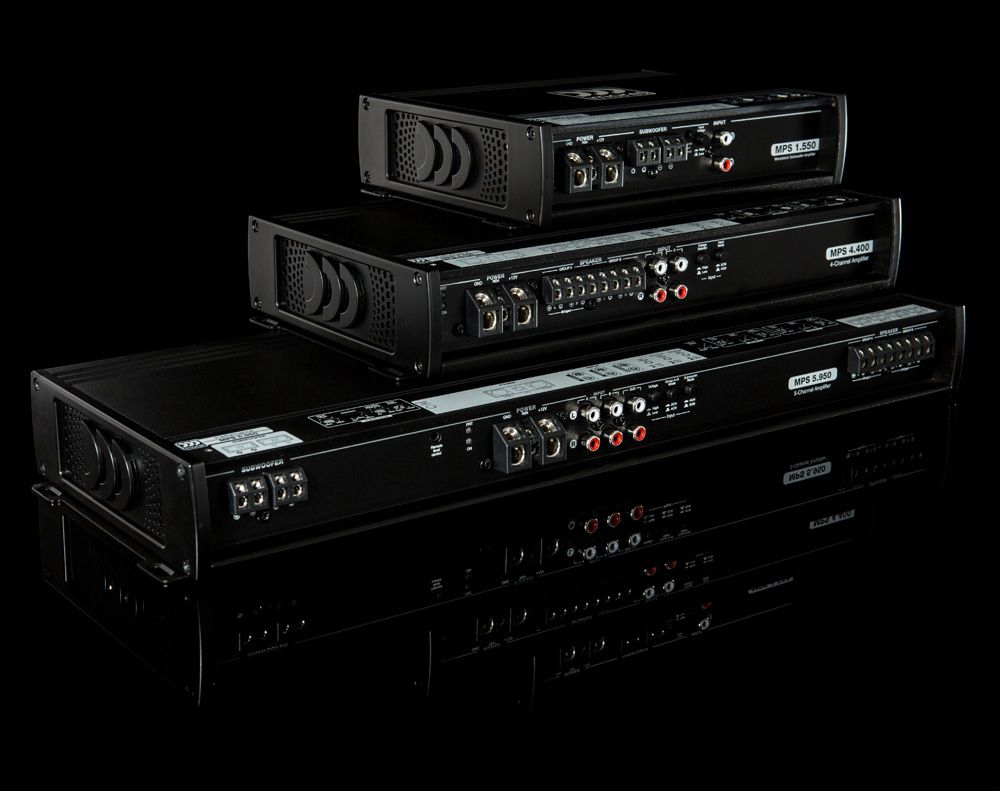 Morel MPS 950W 5 Channel Class A/B + D Full-Range Amplifier