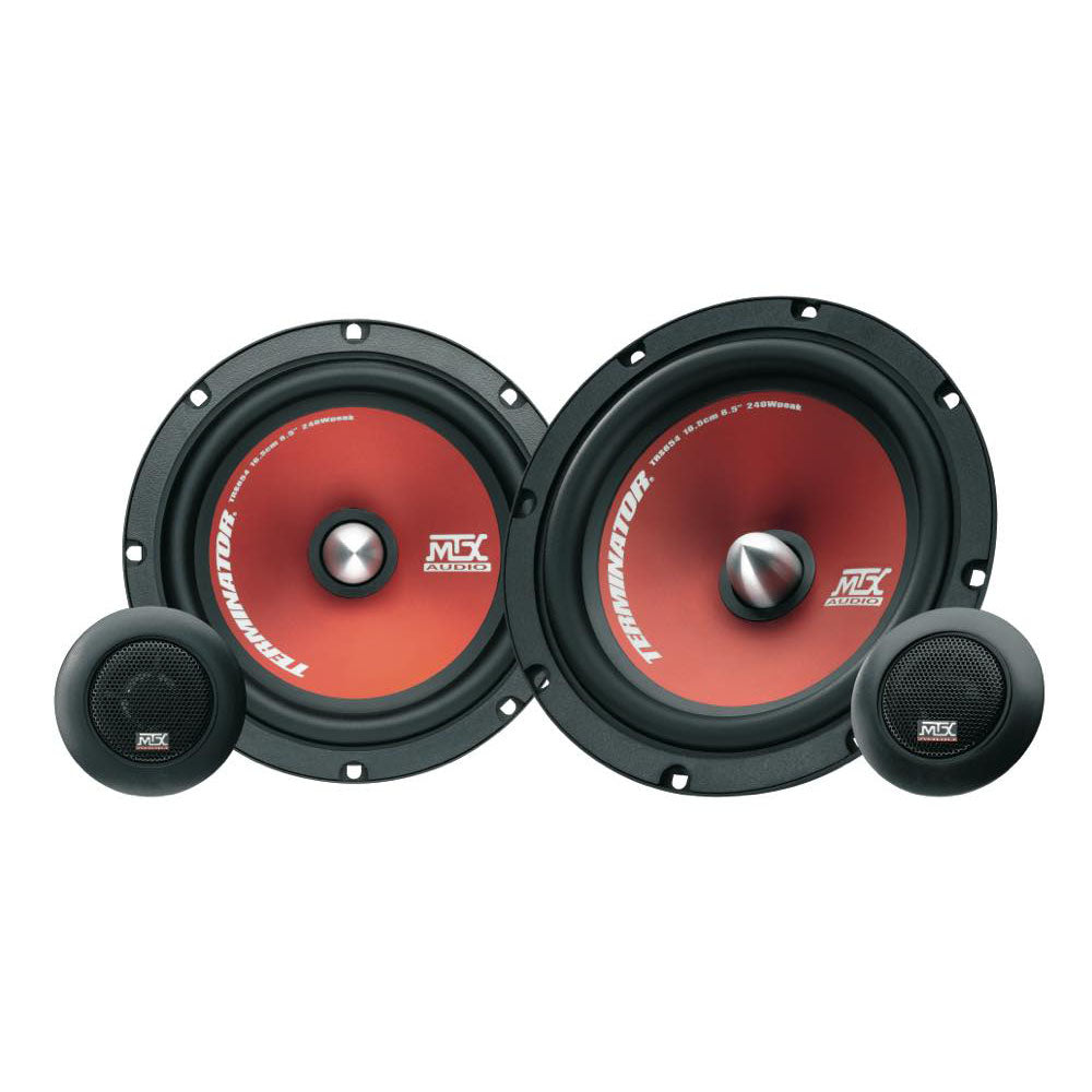 Morel Direct Fit Mercedes Premium 4" (100mm) 2-Way Point Source Coaxial Speaker Set