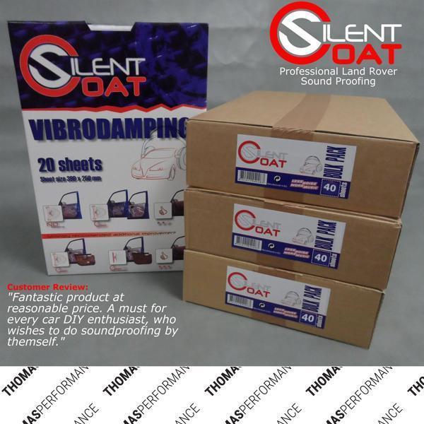 Silent Coat Land Rover Defender 110 Vibrodamping Bundle