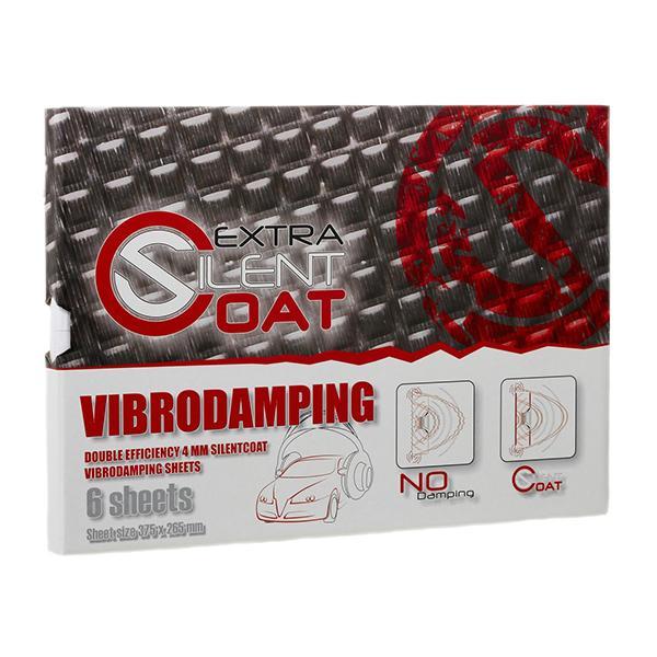 Silent Coat Extra 4mm Mat Door Pack - 6 Sheets
